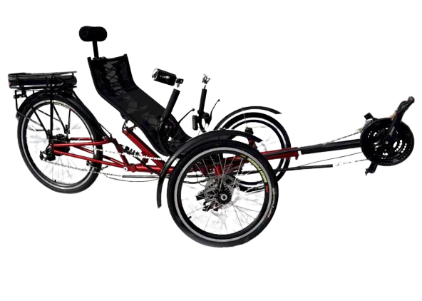 Electric Recumbent Tricycle for Comfort & Stability